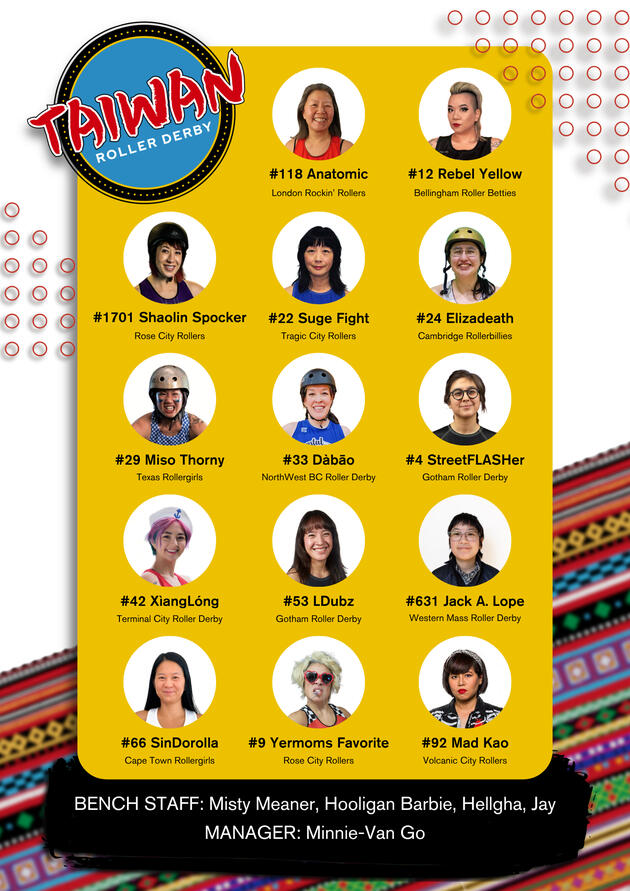 Team Taiwan 2025 Team Taiwan 2025 roster page